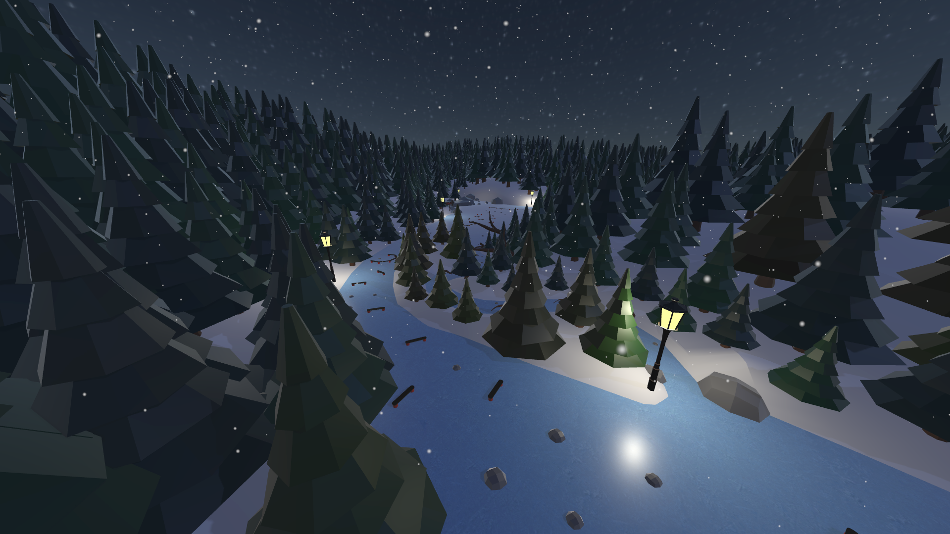 3D open world environment from the r_607's Open World mod for Puck